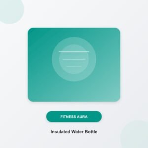 Gym Water Bottle — 32 oz Insulated