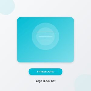 Yoga Block Set — 2 Pack with Strap